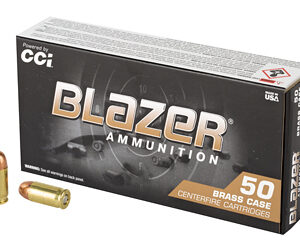 380ACP - 50rds - 95 gr - CCI Blazer Brass FMJ